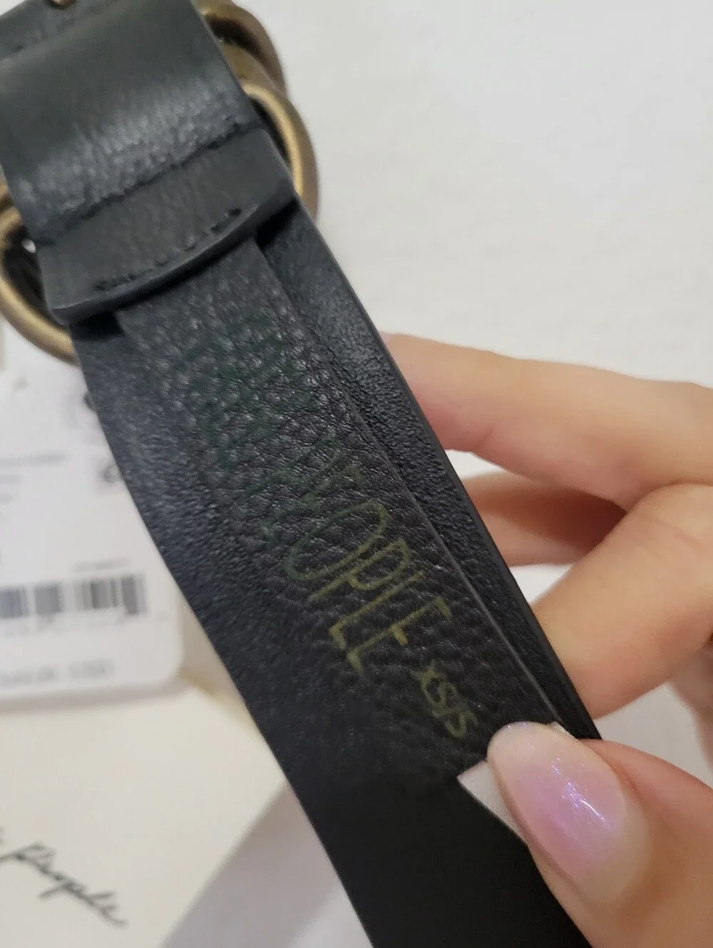 Free People Rori Leather Belt Size XS/S